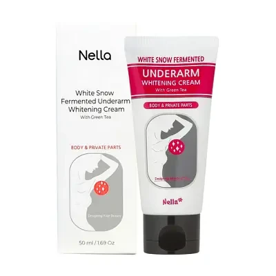 Nella White Snow Fermented Underarm Whitening Cream with Green Tea 50ml