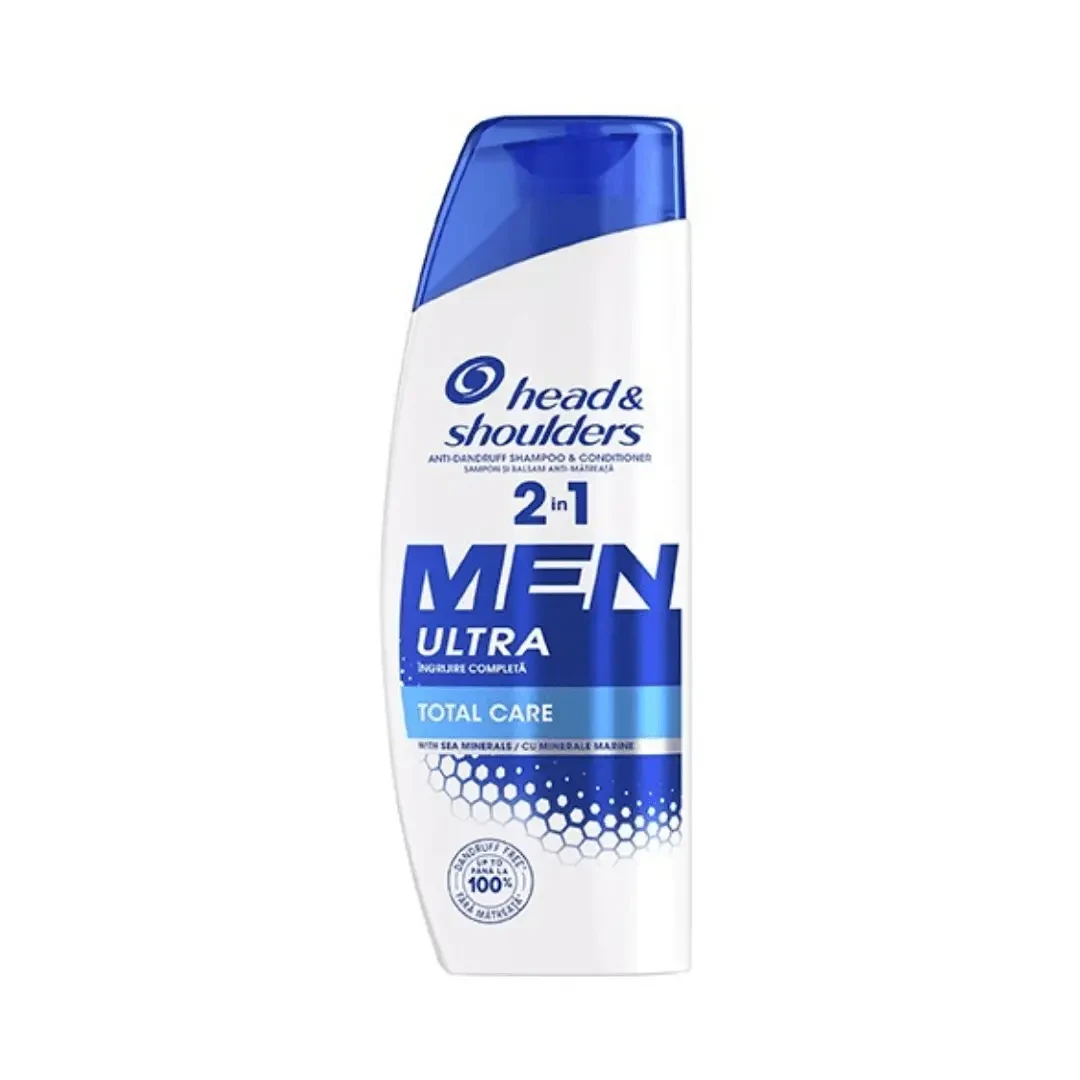 Head & Shoulders Men Total 2in1 Anti-Dandruff Shampoo 330ml