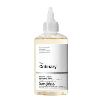 The Ordinary Glycolic Acid 7% Exfoliating Toner 240ml (USA)