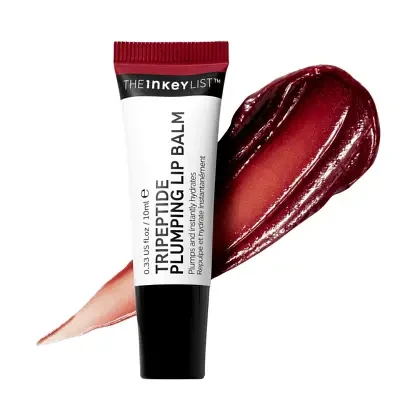 The Inkey List Tripeptide Plumping Berry Lip Balm 10ml