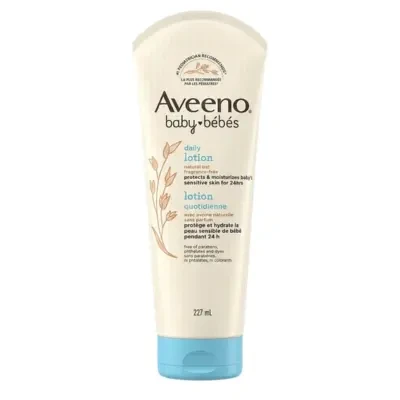 Aveeno Baby Bebes Daily Lotion With Natural oat,  Fragrance-free 227ml