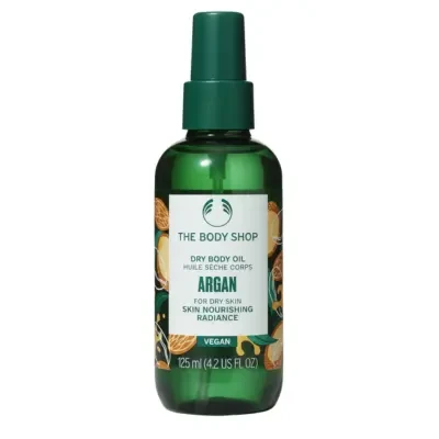 Argan Nourishing Dry Body Oil  Vegan for Dry Skin 125ml