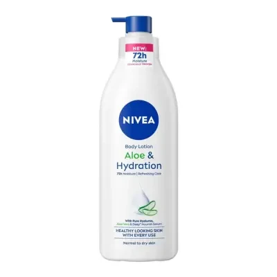 Nivea Aloe & Hydration 72h Body Lotion 400ml Pump