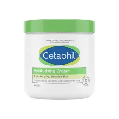 Cetaphil Moisturising Cream Dry to Very Dry, Sensitive Skin 450g