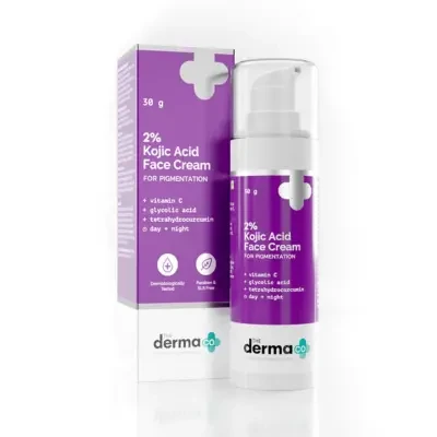 The Derma Co 2% Kojic Acid Face Cream For Pigmentation 30g