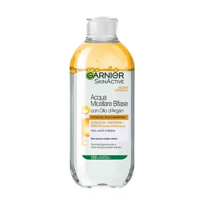 Garnier SkinActive Bi Phase Micellar Water with Argan Oil 400ml