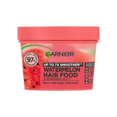 Garnier Ultimate Blends Plumping Hair Food Watermelon 3-In-1 Fine Hair Mask 400ml