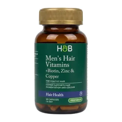 Holland & Barrett Holland & Barrett Men's Hair Vitamin 60 Capsules