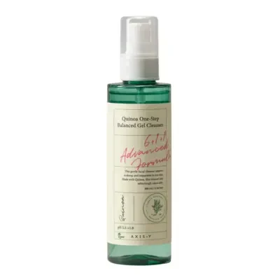Axis-Y Quinoa One Step Balanced Gel Cleanser 180ml