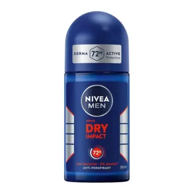 Nivea Men Dry Impact 72H Anti-Perspirant Roll-On Deodorant 50ml