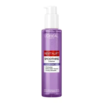 L'Oréal Paris Revitalift Smoothing Cleanser with Hyaluronic Acid 150ml