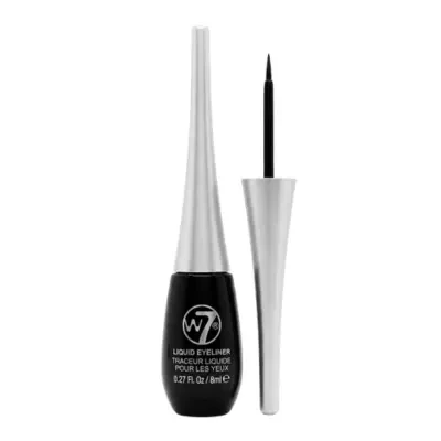 W7 Liquid Eyeliner 8ml - Black