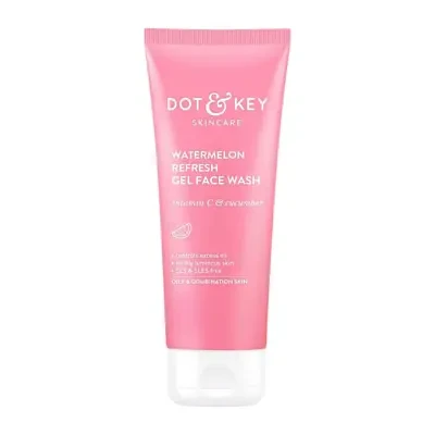 Dot & Key Watermelon Refresh Gel Face Wash with Vitamin C & Cucumber 15ml