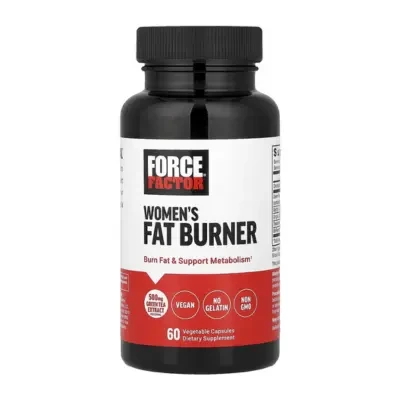 Force Factor Women's Fat Burner 60 Vegetable Capsules