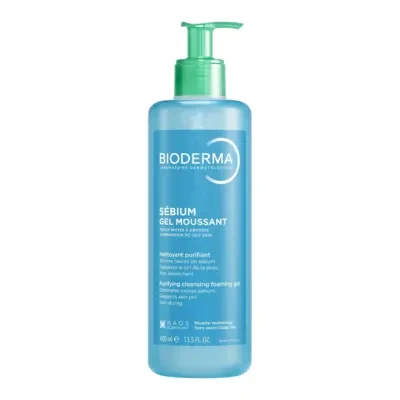 BIODERMA Sebium Purifying Face Wash 400ml (New Version)