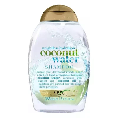 OGX Weightless Hydration + Coconut Water Shampoo 385ml
