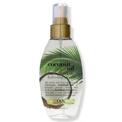 OGX Nourishing + Coconut Oil Weightless Hydrating Oil Mist 118ml