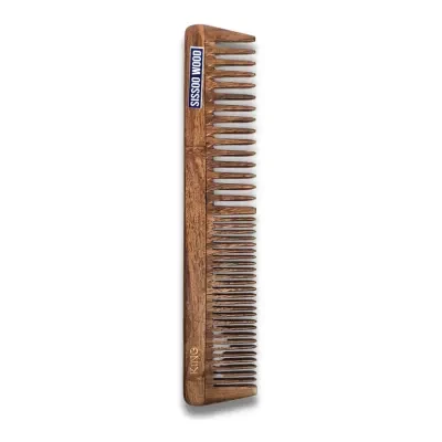 Sissoo King Premium Wooden Hair comb (Rectangle)