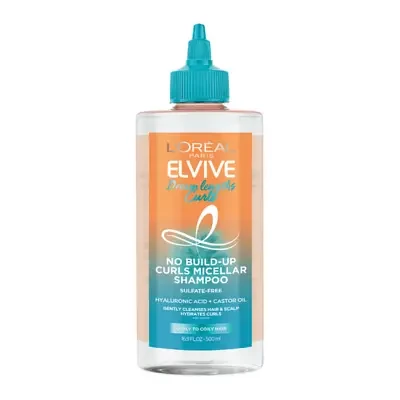 L'Oreal Paris Elvive Dream Lengths Curls No Build up  Micellar Shampoo for Curly Hair 500ml