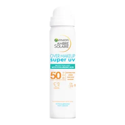 Garnier Ambre Solaire Sensitive Hydrating Face Sun Cream Mist SPF50 75ml