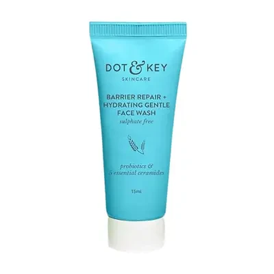 Dot & Key Barrier Repair + Hydrating Gentle Face Wash 15ml