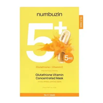 Numbuzin No.5 Glutathione Vitamin Concentrated Mask