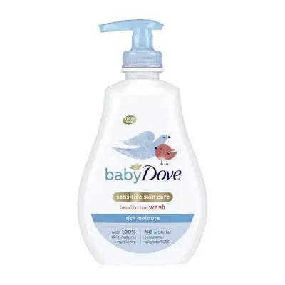 Dove baby Rich Moisture Head to Toe Wash 400ml