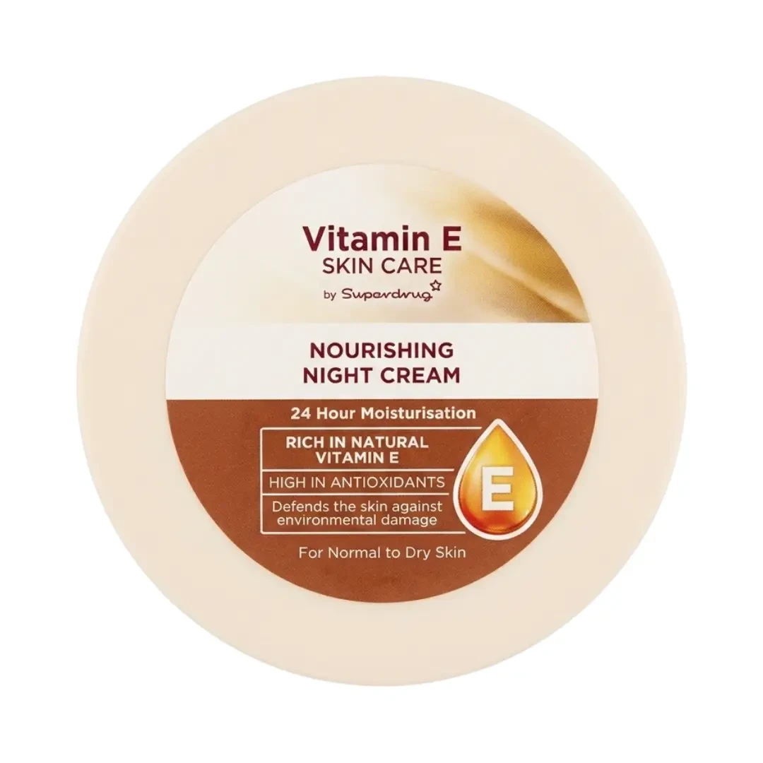 Superdrug Vitamin E Nourishing Night Cream 100ml