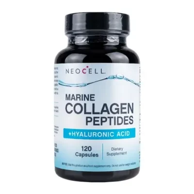NeoCell Marine Collagen Peptide + Hyaluronic Acid 120 Capsules