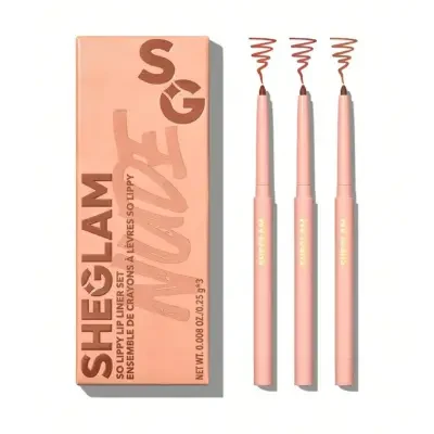 Sheglam So Lippy Lip Liner Set- Au Naturel