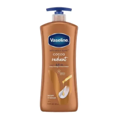Vaseline Intensive Care Cocoa Radiant Body Lotion 600ml