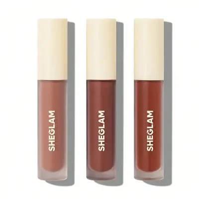 SHEGLAM Matte Allure Mini Liquid Lipstick Set - Nude Beach 2.3ml