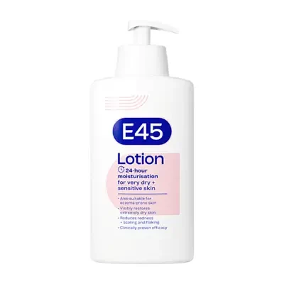 E45 Lotion 24HR Moisturisation for Very Dry & Sensitive Skin 500ml