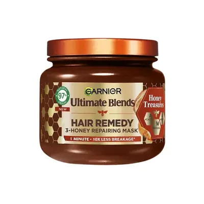 Garnier Ultimate Blends Hair Remedy Honey Treasures Mask 340ml