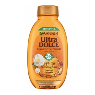 Garnier Ultra Dolce Shampoo Wonderful Oils with Argan & Camelia Oil 250ml