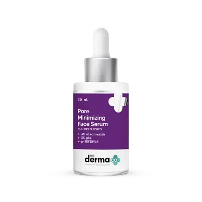 The Derma Co Pore Minimizing Face Serum with 4% Niacinamide, 5% PHA and p-REFINYL®  30ml