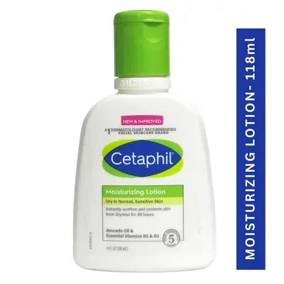 Cetaphil Moisturizing Lotion Dry to Normal Skin, Sensitive Skin 118ml