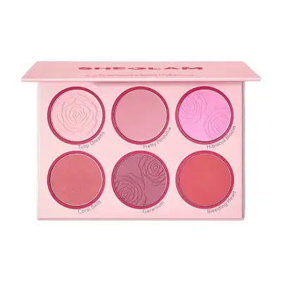 SHEGLAM Floral Flush Blush Palette-Blushing Bouquet 18g