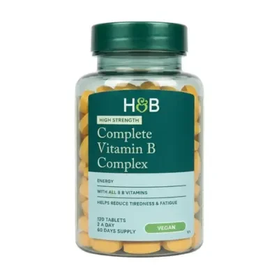 Holland & Barrett High Strength Complete Vitamin B Complex 120 Tablets