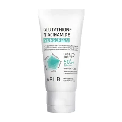 APLB Glutathione Niacinamide Sunscreen SPF50+ PA++++ 40ml