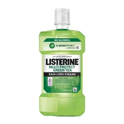 Listerine Multi Protection Green Tea Mouthwash 500ml