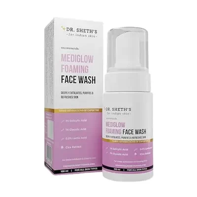 Dr. Sheth's Mediglow Foaming Face Wash 100ml