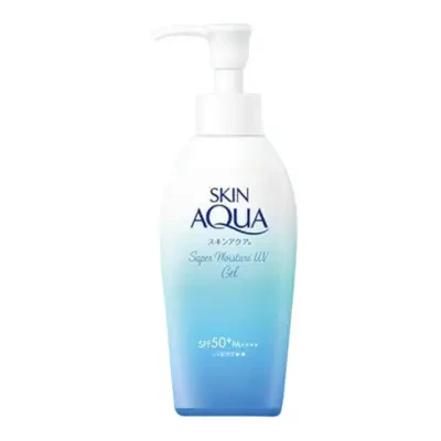 Rohto Mentholatum Skin Aqua UV Super Moisture Gel Sunscreen SPF50+ PA++++140g New Packaging