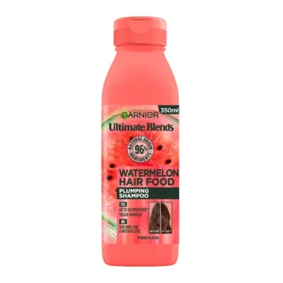 Garnier Ultimate Blends Plumping Hair Food Watermelon Shampoo 350ml