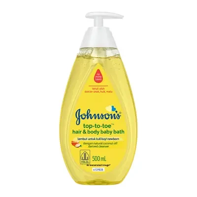 Johnson's Top-To-Toe Hair & Body Baby Bath 500ml