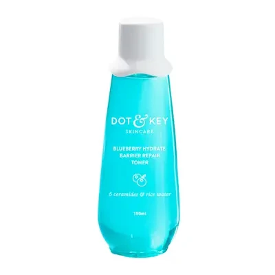 Dot & Key Blueberry Hydrate Barrier Repair Toner with Ceramides & Rice Water 150ml