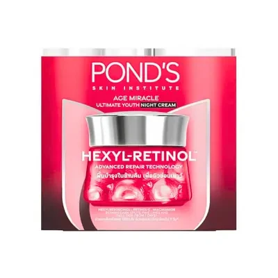 Pond's Age Miracle Ultimate Youth Night Cream with Hexyl Retinol 45g