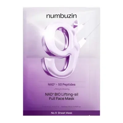 Numbuzin No.9 NAD+ BIO Lifting-sil Full Face Mask