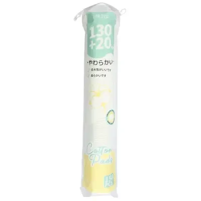 LMLTOP 100% Pure Cotton Pads 130+20 PCS