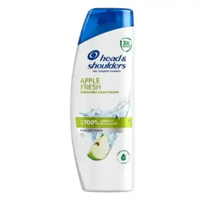 Head & Shoulders Apple Fresh Anti Dandruff Shampoo 400ml CLEARANCE SALE